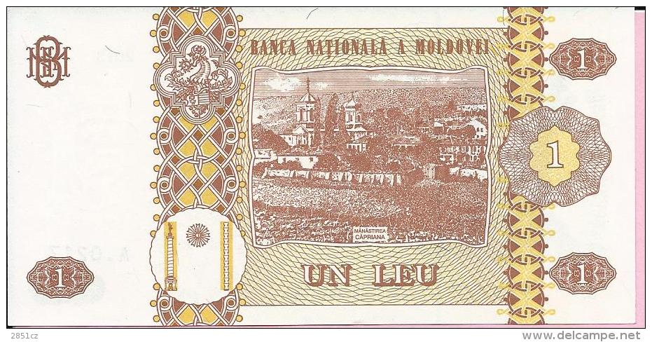 Banknotes - 1 LEU, 2013., Moldova - Moldavië