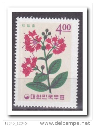 Korea 1965, Postfris MNH, Flowers - Korea (...-1945)