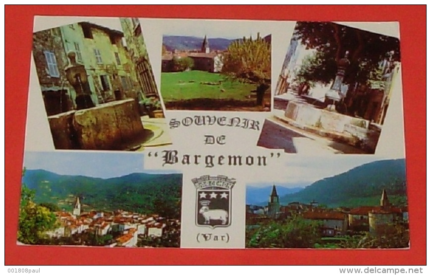 83 - Var - Souvenir De Bargeron :: Carte Multi Vues    ----------- 330 - Bargemon
