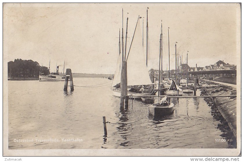 Travemunde - Yachthafen 1946 - Lübeck-Travemünde