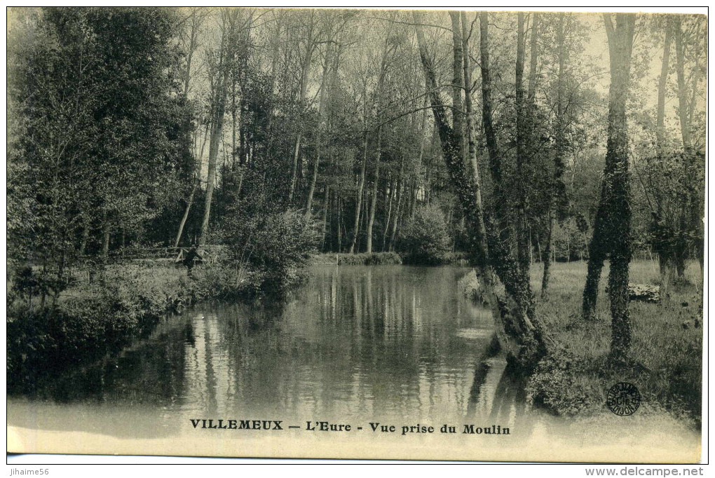 28 - Villemeux ; L'Eure ; Vue Prise Du Moulin. - Villemeux-sur-Eure