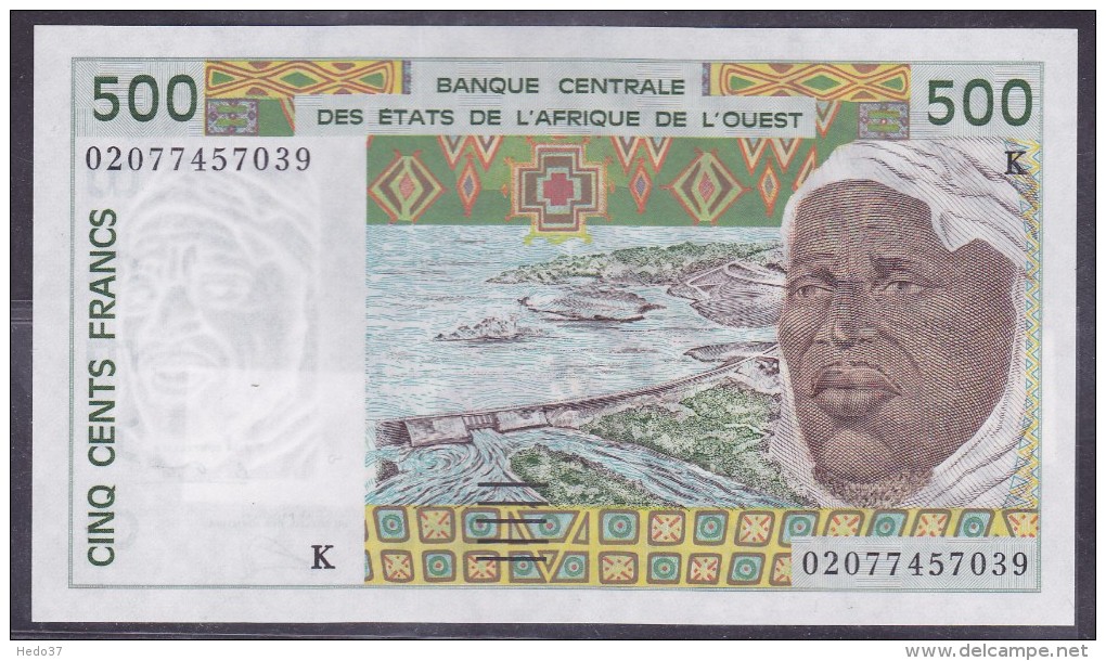 Sénégal - 500 Francs Pick N°710Km - Sign. 31/2002 - Neuf - Senegal