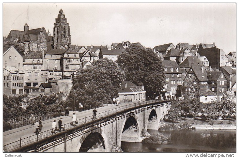 Wetzlar - Alte Lahnbrucke Mit Dom 1966 - Wetzlar