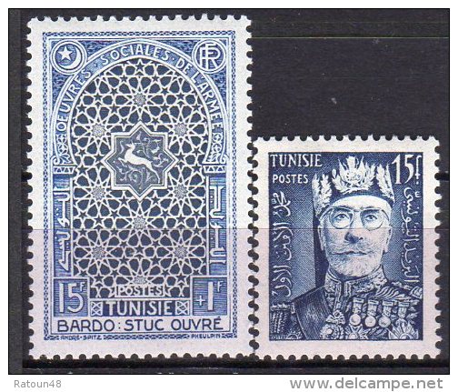 N°354-395- -NEUFS* - TUNISIE - Neufs