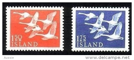 Islande Island 1956 Yvertn° 270-71  *** MNH Cote 13 Euro Norden - Nuevos