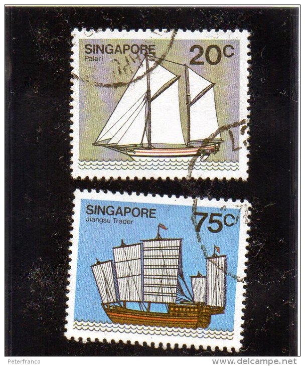 1980 Singapore - Navi - Singapore (1959-...)