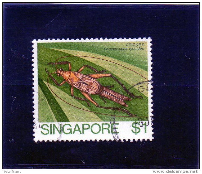 1985 Singapore - Grillo - Singapore (1959-...)