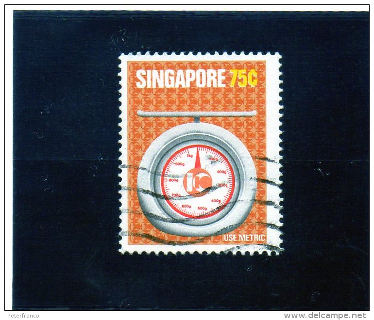 1979 Singapore - Sistema Metrico - Singapore (1959-...)