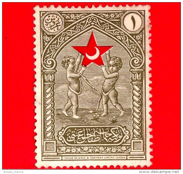 TURCHIA - Usato - 1932 - Angeli Che Sostengono La Stella - 1 - Usati