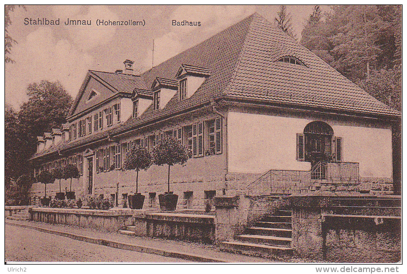 AK Stahlbad Imnau - Hohenzollern - Badhaus  (20556) - Haigerloch