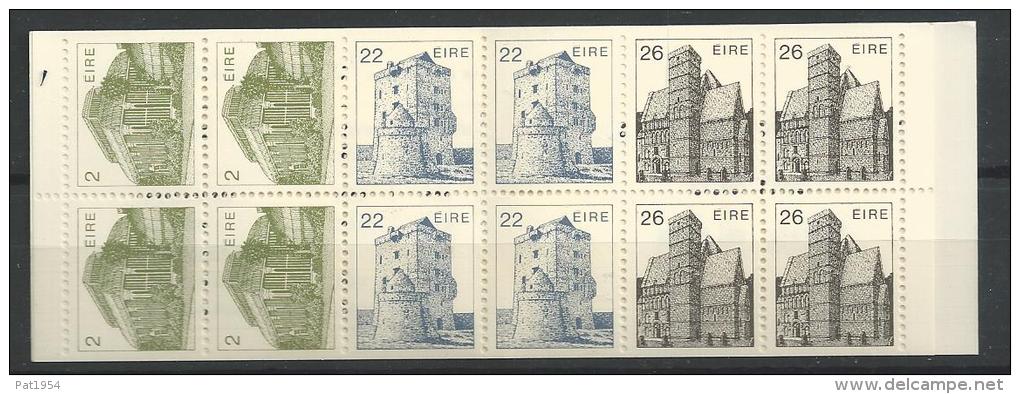 Irlande 1985 Carnet N°512a II  Neuf ** Architecture - Carnets