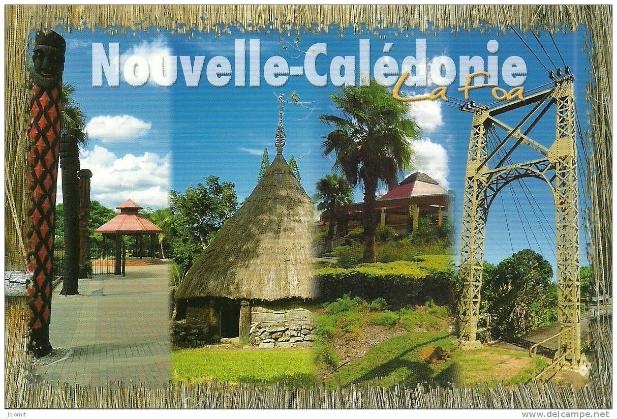 Nouvelle Calédonie New Caledonia (O) CPM Neuve Unused Postcard Paysage LA FOA Landscape Bridge Edt Pétroglyphes N° 578 - Nieuw-Caledonië