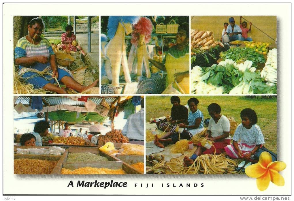 Fiji Islands - Fidji - CPM Neuve - Unused Postcard - MARKETPLACE - MARCHE TRADITIONNEL - Fidschi