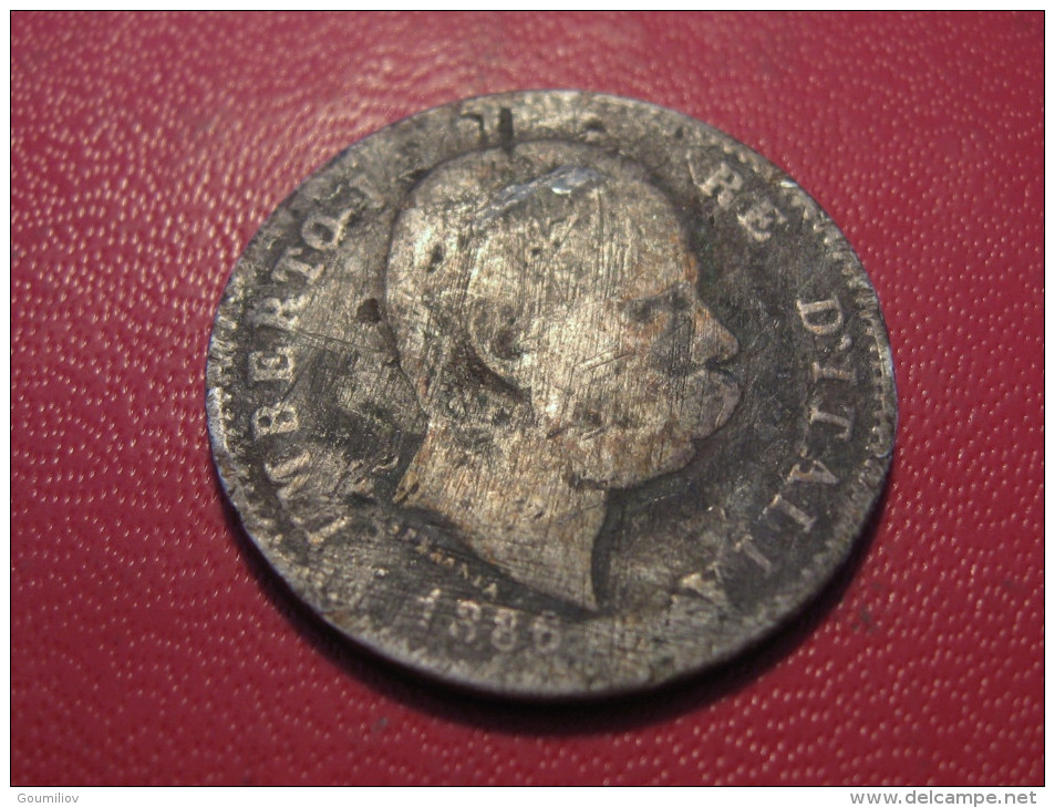 Italie - Lira 1886 Umberto I 4734 - 1878-1900 : Umberto I