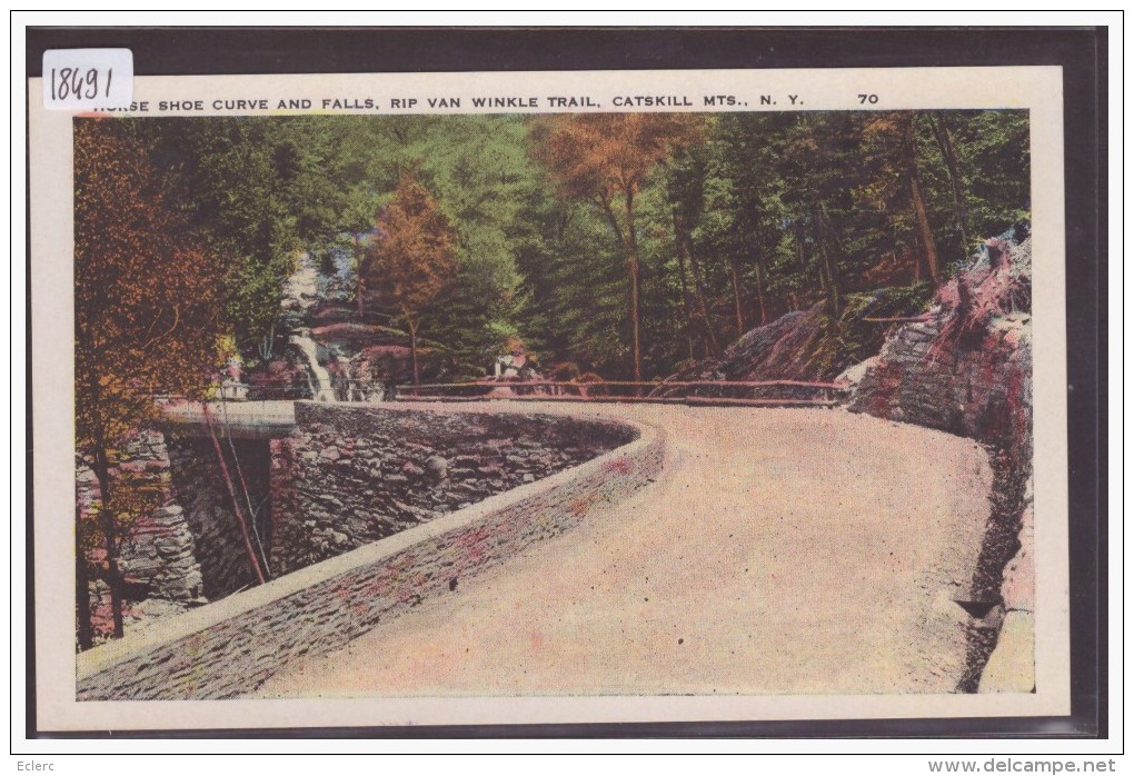 USA - CATSKILL - HORSE SHOE CURVE AND FALLS - TB - Catskills