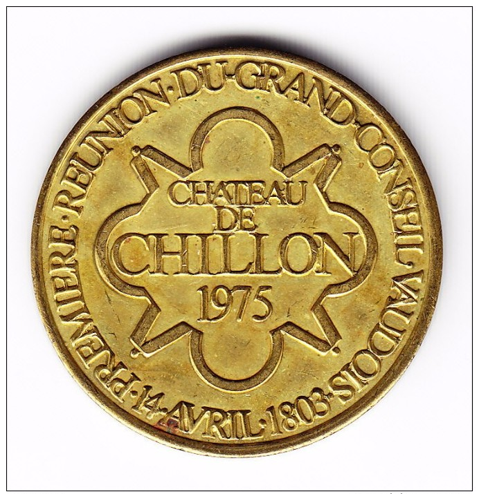1975 Chateau De Chillon Medal - Other & Unclassified