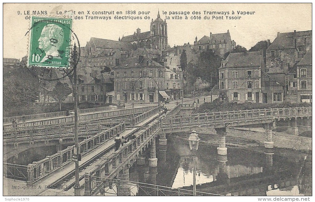 PAYS DE LA LOIRE - 72 - SARTHE - LE MANS - Pont En X Pour Les Tramways - Le Mans