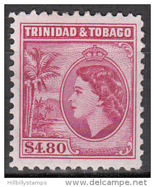 Trinidad And Tobago    Scott No.  83a     Used    Year  1953      Perf 12 - Trinité & Tobago (...-1961)