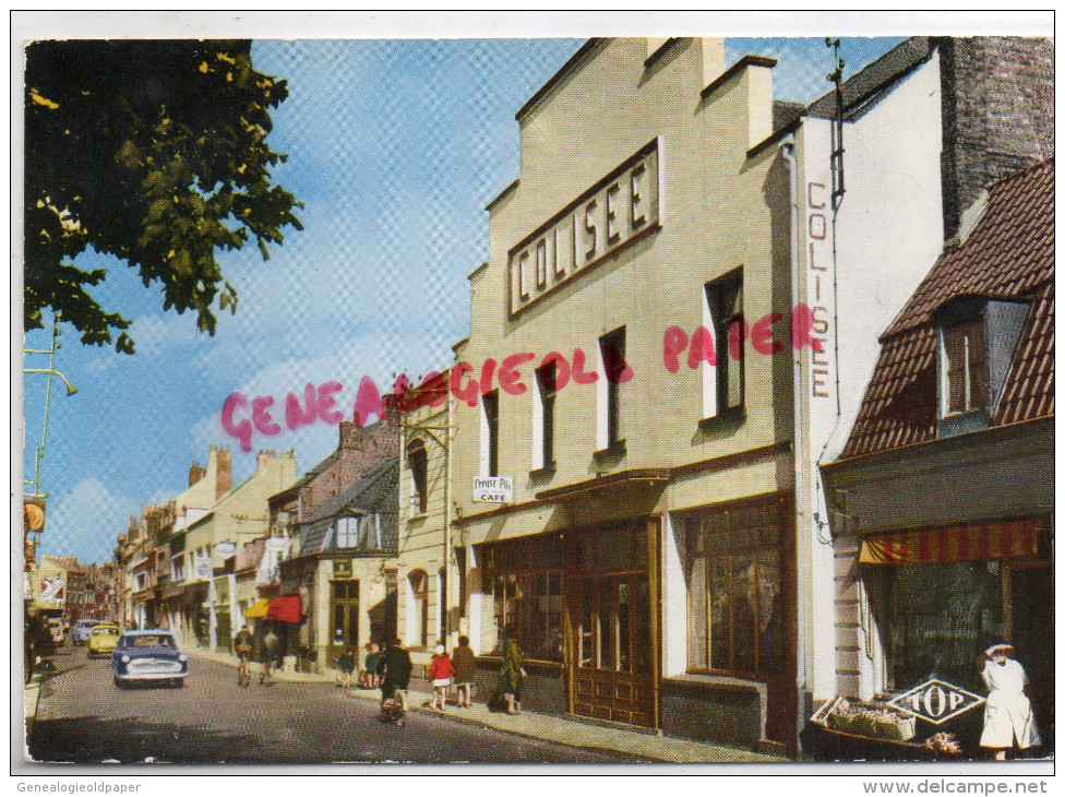 59 - ST POL - SAINT POL SUR MER - RUE DE LA REPUBLIQUE  CAFE COLISEE - Saint Pol Sur Mer