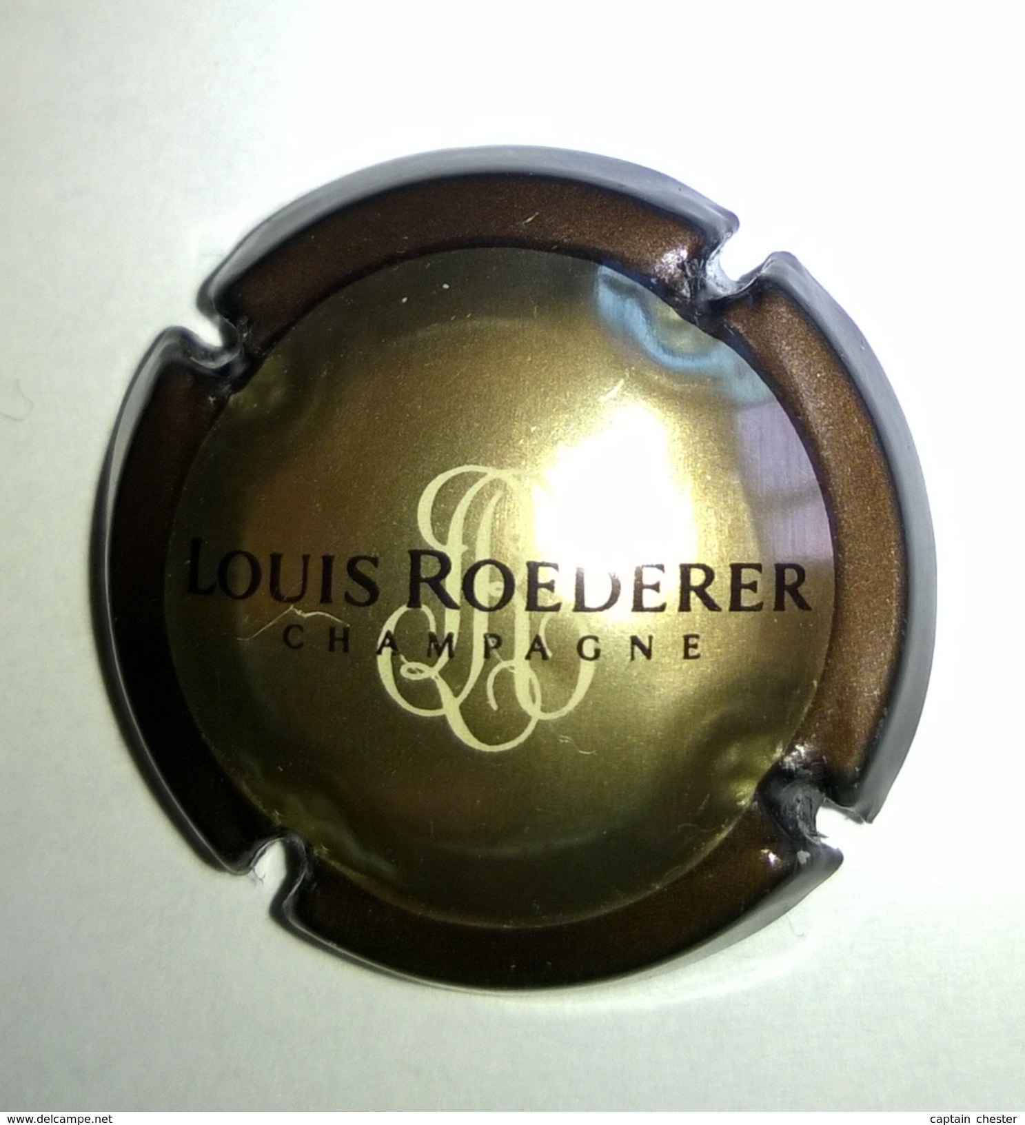 CHAMPAGNE LOUIS ROEDERER ( Contour Marron , N° 102 ) - Roederer, Louis