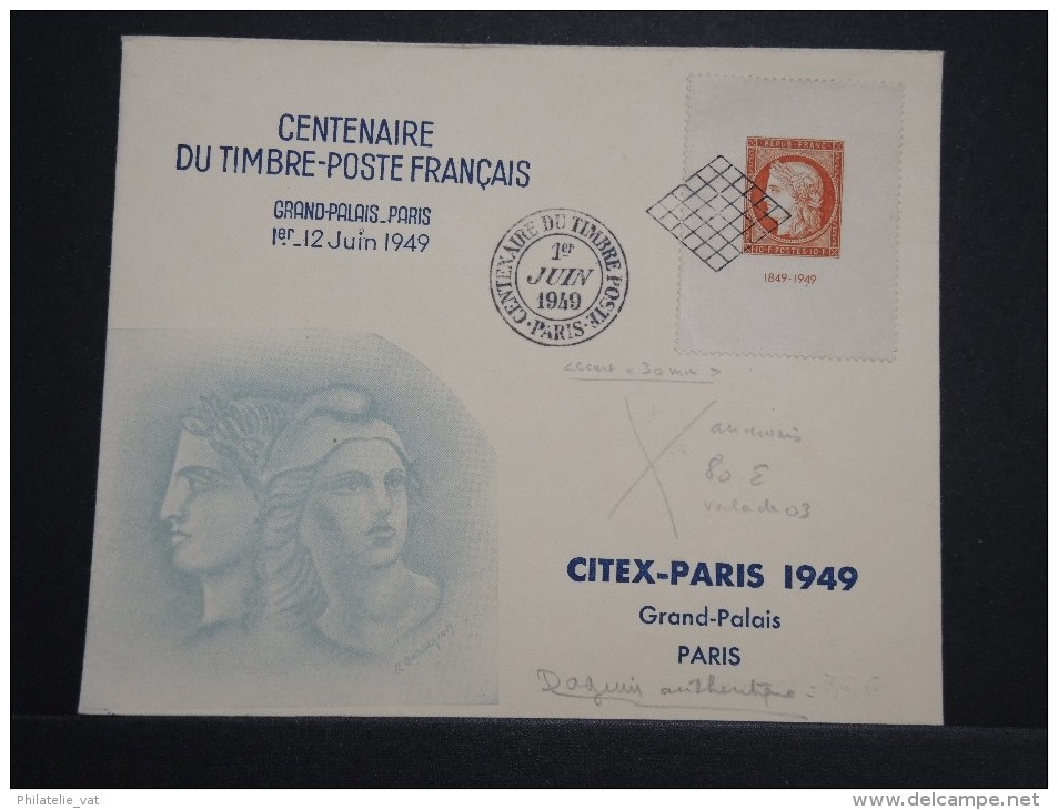 FRANCE - Enveloppe FDC En 1949 Du N° 841 - A Voir - Lot P14230 - ....-1949