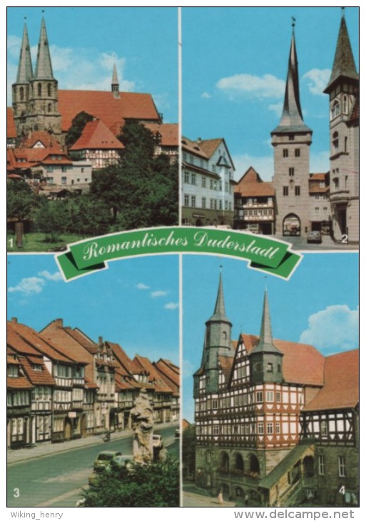 Duderstadt - Mehrbildkarte 4  Romantisches Duderstadt - Duderstadt