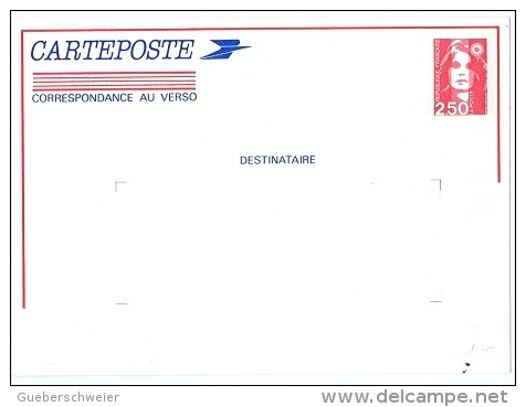 FR-ENT1 - FRANCE Lot De 20 Entiers Cartes Postales à Voir - Konvolute: Ganzsachen & PAP