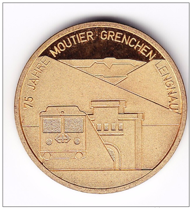 75 Jahre Moutier Grenchen Lengnau Medal - Otros & Sin Clasificación