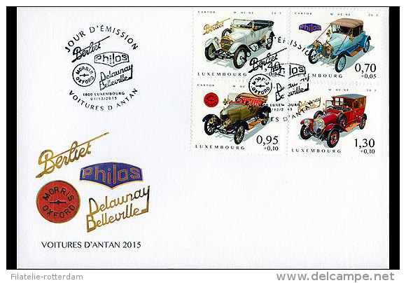 Luxemburg / Luxembourg - Postfris / MNH - FDC Oude Auto's 2015 NEW!!! - Unused Stamps