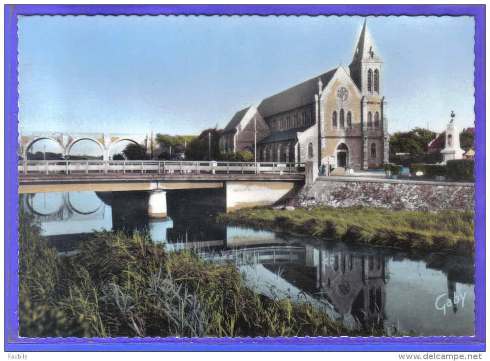 Carte Postale 62. Wimereux  L'église Le Viaduc    Trés Beau Plan - Autres & Non Classés