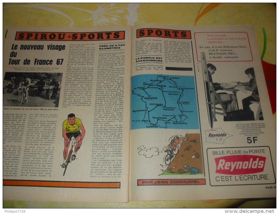 Cyclisme Tour De FRANCE 1967 Lucien AIMAR.. Article Par Jean Corhumel - Wielrennen