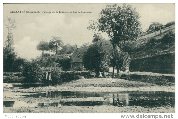 53 ARGENTRE / Passage De La Jouanne Au Bas De Grenusse / - Argentre