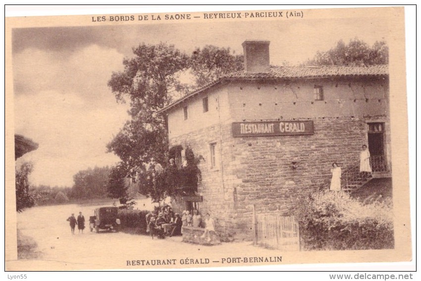 Reyrieux Parcieux Restaurant Gérald Port Bernalin Les Bords De La Saone - Non Classés