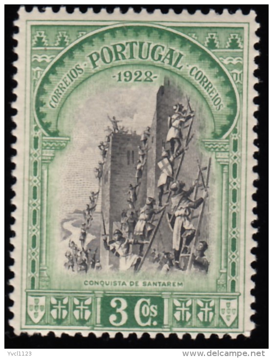PORTUGAL - Scott #438 Independence, Siege Of Santarem / Mint NH Stamp - Unused Stamps