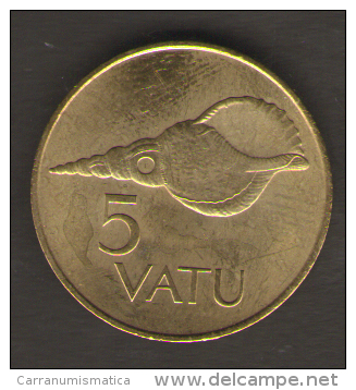 VANUATU SERIE 3 MONETE 1 2 5 VATU 1990 - Vanuatu