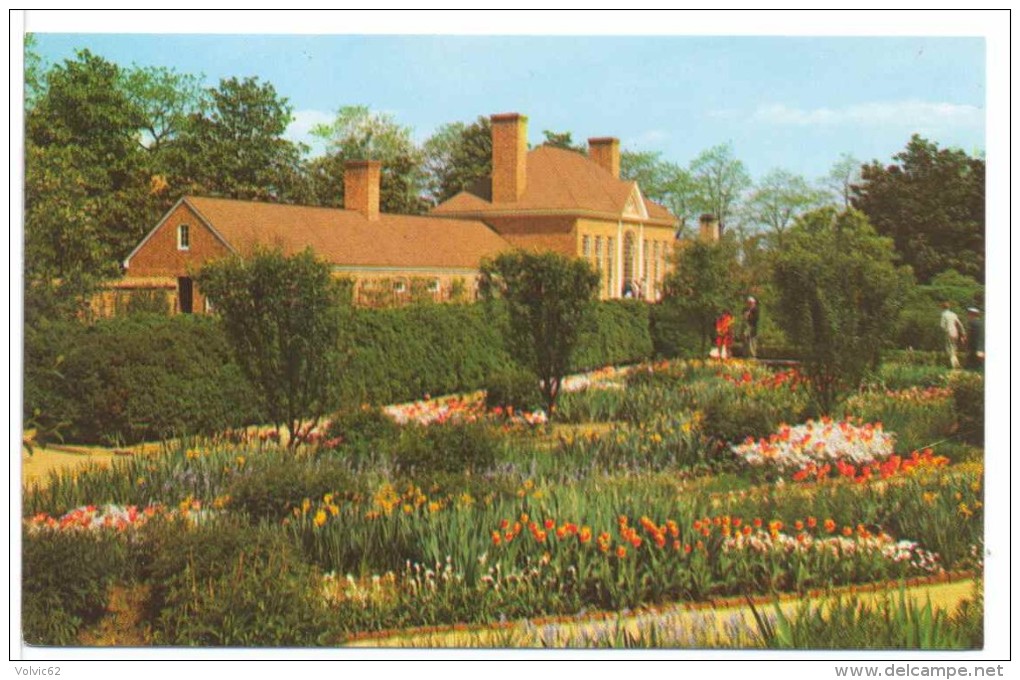 CPSM  The Mount Vernon Flower Garden And Greenhouse - Alexandria