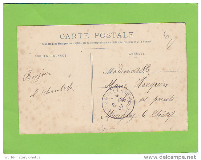CPA - MARCILLY Le HAYER - Le Dolmen - éditeur Marquis - écrite Et Timbrée 1907 - Marcilly