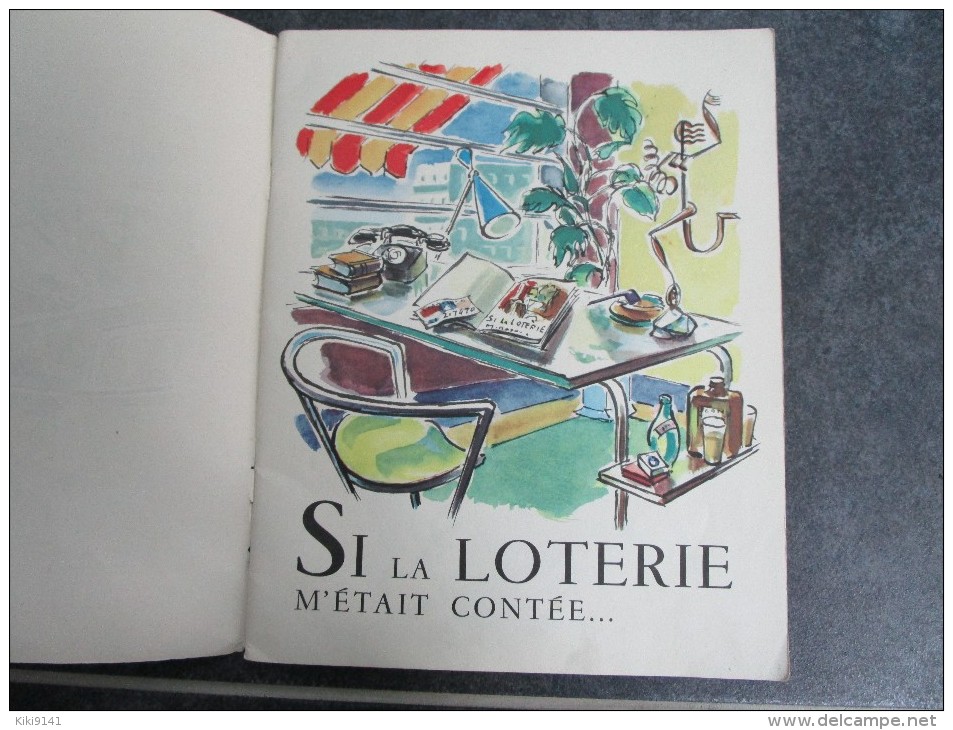 SI LA LOTERIE M´ETAIT CONTEE  -  32 Pages  -  Illustrations De REMUZAT - Palour Games