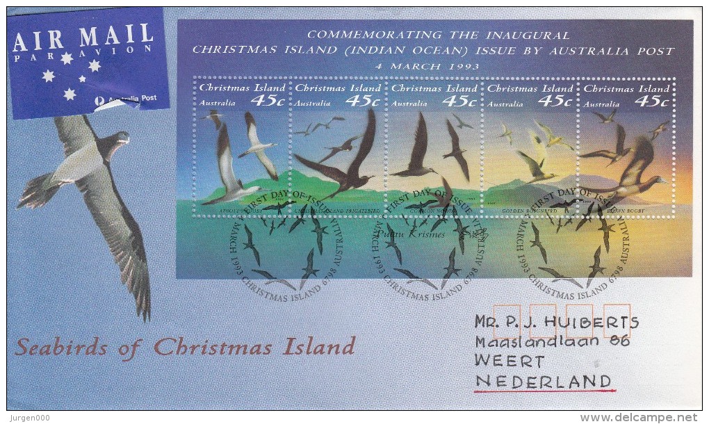 Australië-Christmas Island, 1993 (7636) - Albatros & Stormvogels