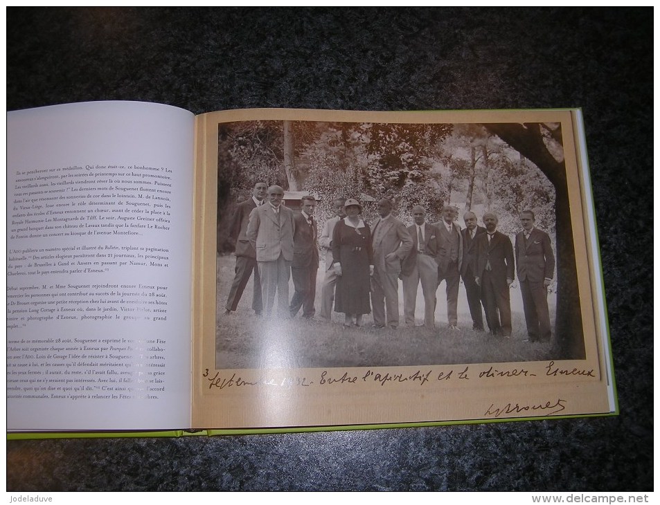 LA FÊTE DES ARBRES Stassen Régionalisme Patrimoine Wallonie Nature Année de l' Arbre Gavage Esneux Centenaire 1905 2005