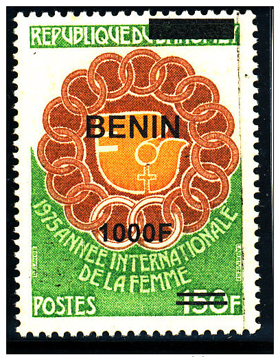 Bénin 2009 (Année Int.de La Femme - 1000F/ 150F )  Luxe **  RARE - Benin – Dahomey (1960-...)