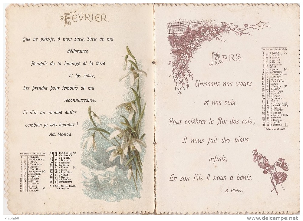 CALENDRIERS -  14x10  Dentelé -  BONNE ANNEE 1915 -  L'Amour De DIEU - Petit Format : 1901-20