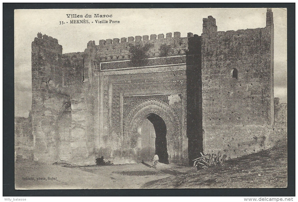 CPA - Afrique - Villes Du Maroc - MEKNES - Vieille Porte  // - Meknès