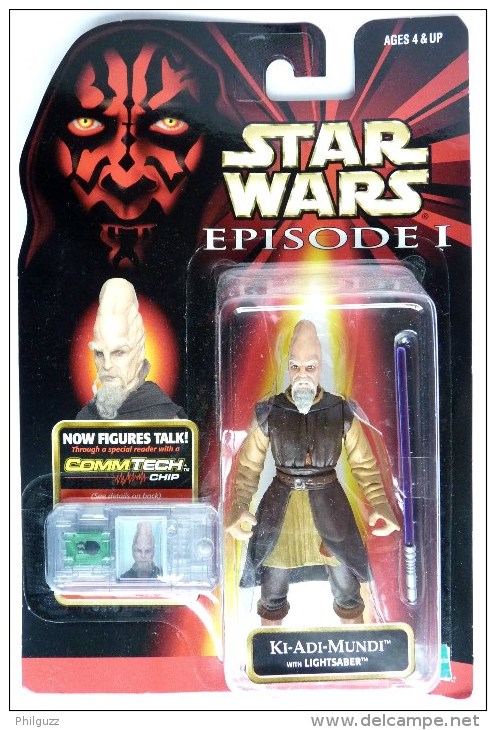 STAR WARS 1995 BLISTER US EPISODE I FIGURINE  KI-ADI-MUNDI - Episode I