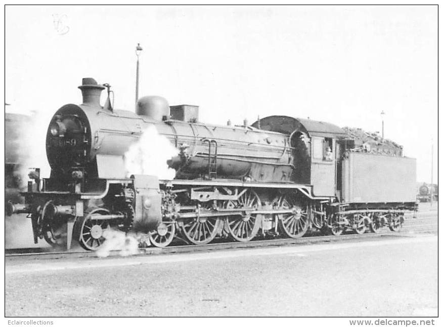 Belgique       Chemin De Fer . Vapeurs Belges (format  14,5x10,5) Dépot De  Marelbeke. Locomotive - Other & Unclassified