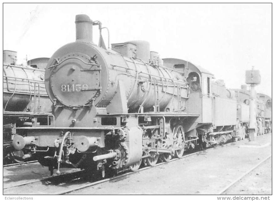 Belgique       Chemin De Fer . Vapeurs Belges (format  14,5x10,5) Dépot De  Haselt. Locomotive - Autres & Non Classés