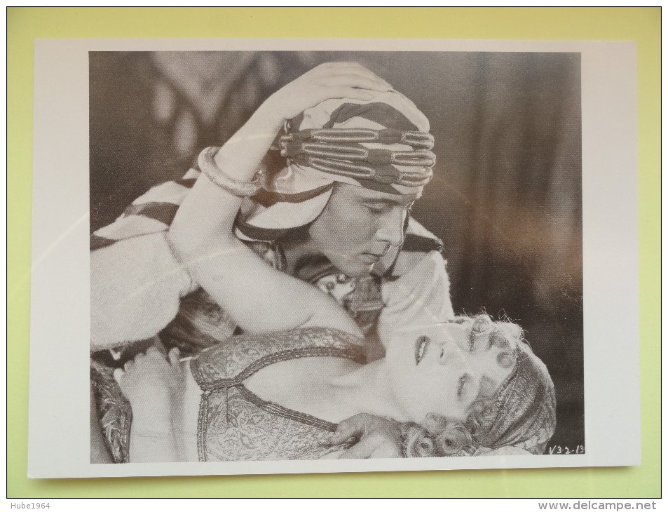 CARTE POSTALE POSTCARD SON OF THE SHEIK AVEC RUDOLPH VALENTINO - Acteurs