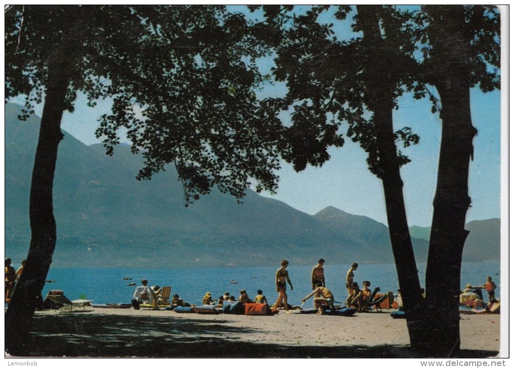 Switzerland, Suisse,  Camping "da Giorgio", Tenero / Svizzera, 1968 Used Postcard [16165] - Tenero-Contra