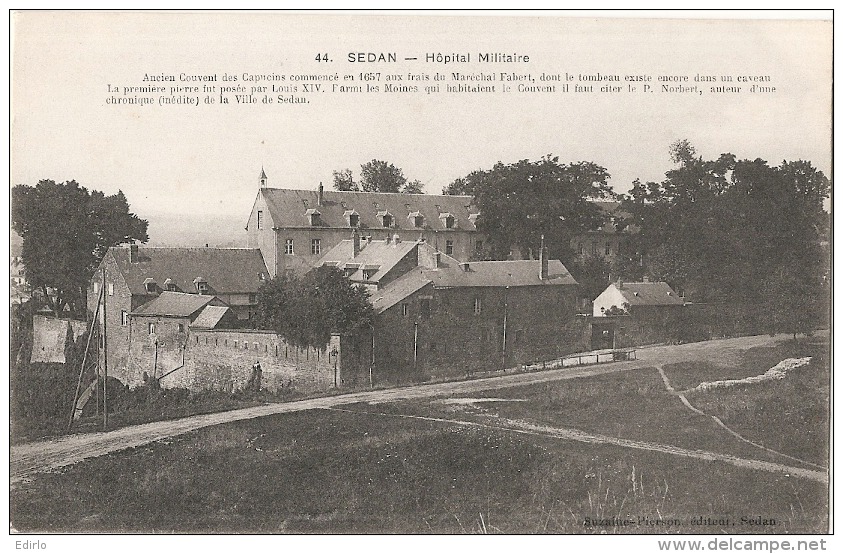 SEDAN Hopital Militaire Neuve Excellent état - Sedan