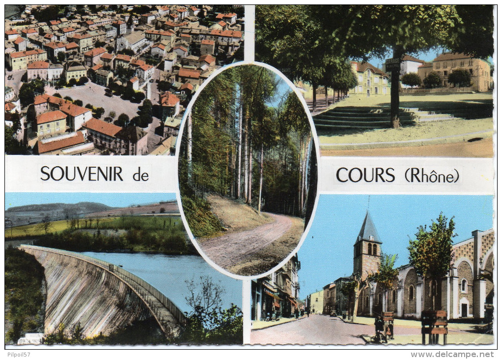 69 COURS - Souvenir De Cours (Rhône) - Cours-la-Ville